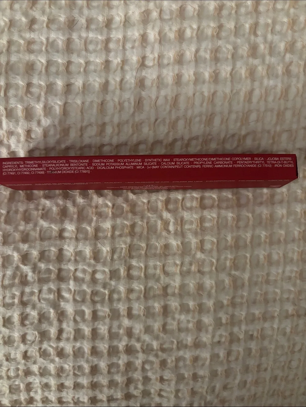 NIB NARS Climax longwear pencil eyeliner crayon